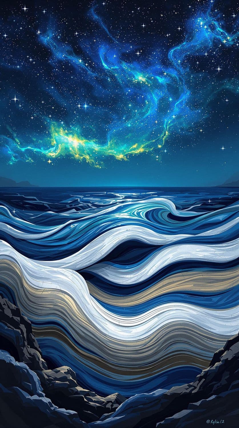 Ocean Under the Stars