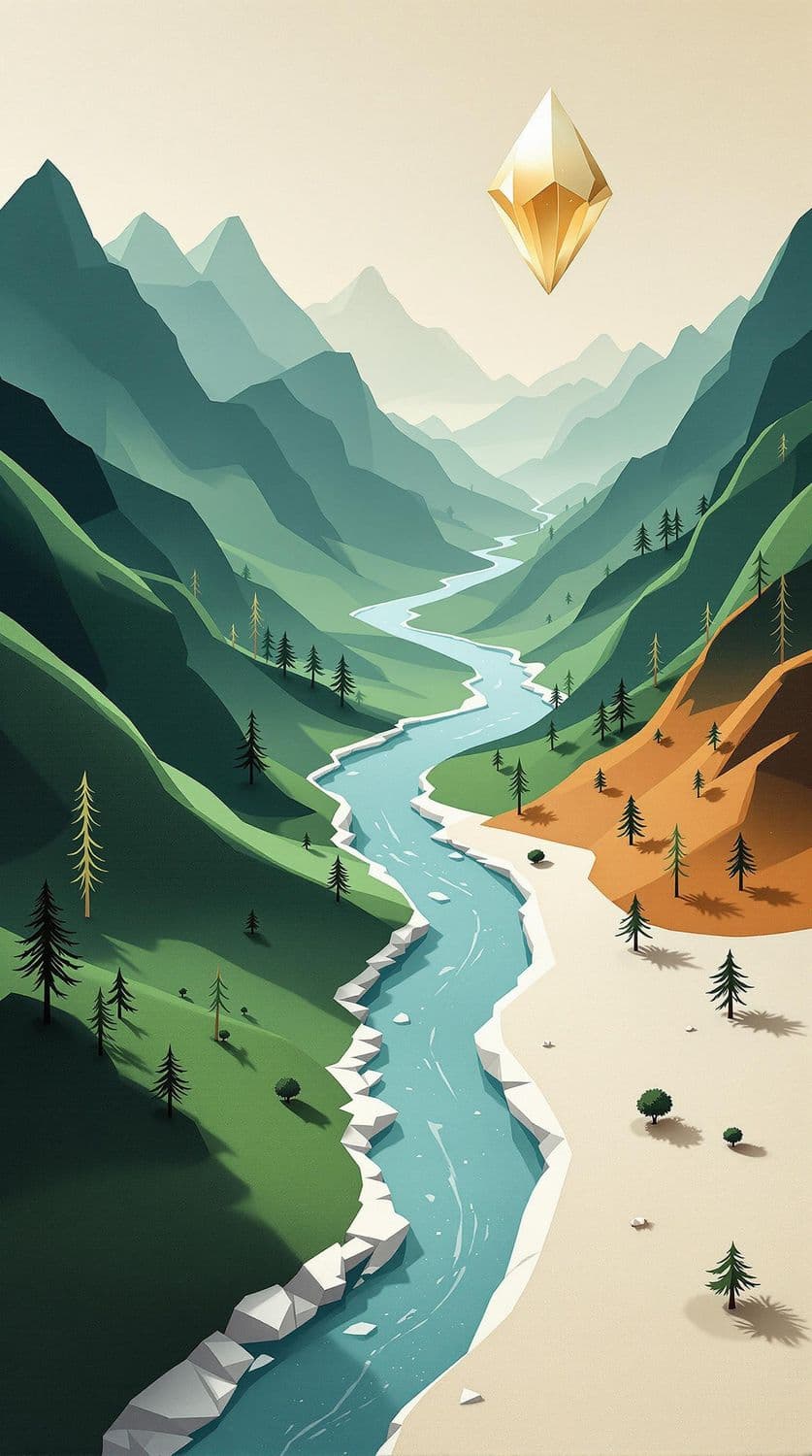 Emerald Mountain Dreamscape