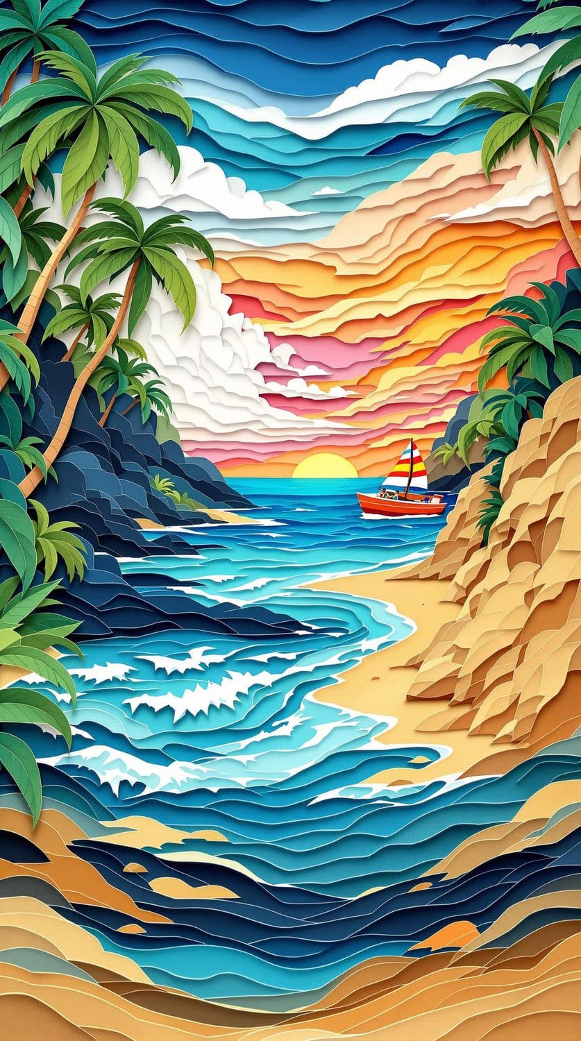 Tropical Beach Paradise