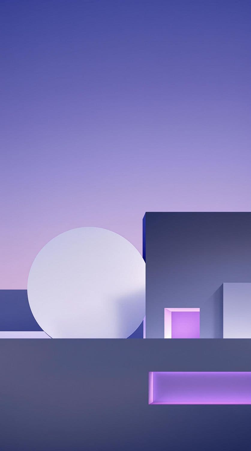 Twilight Geometric Serenity