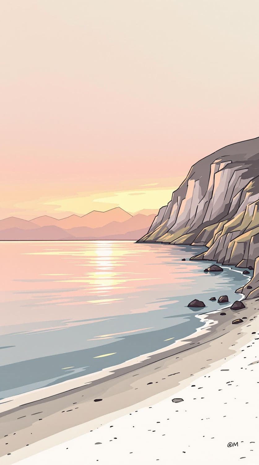 Sunrise Lakeside Peace