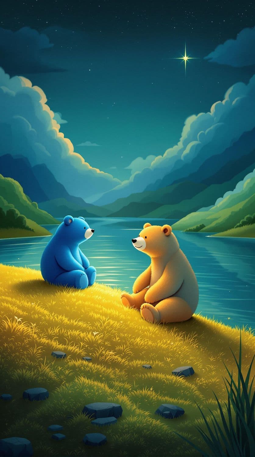 Cobalt Bear by Tranquil Lake