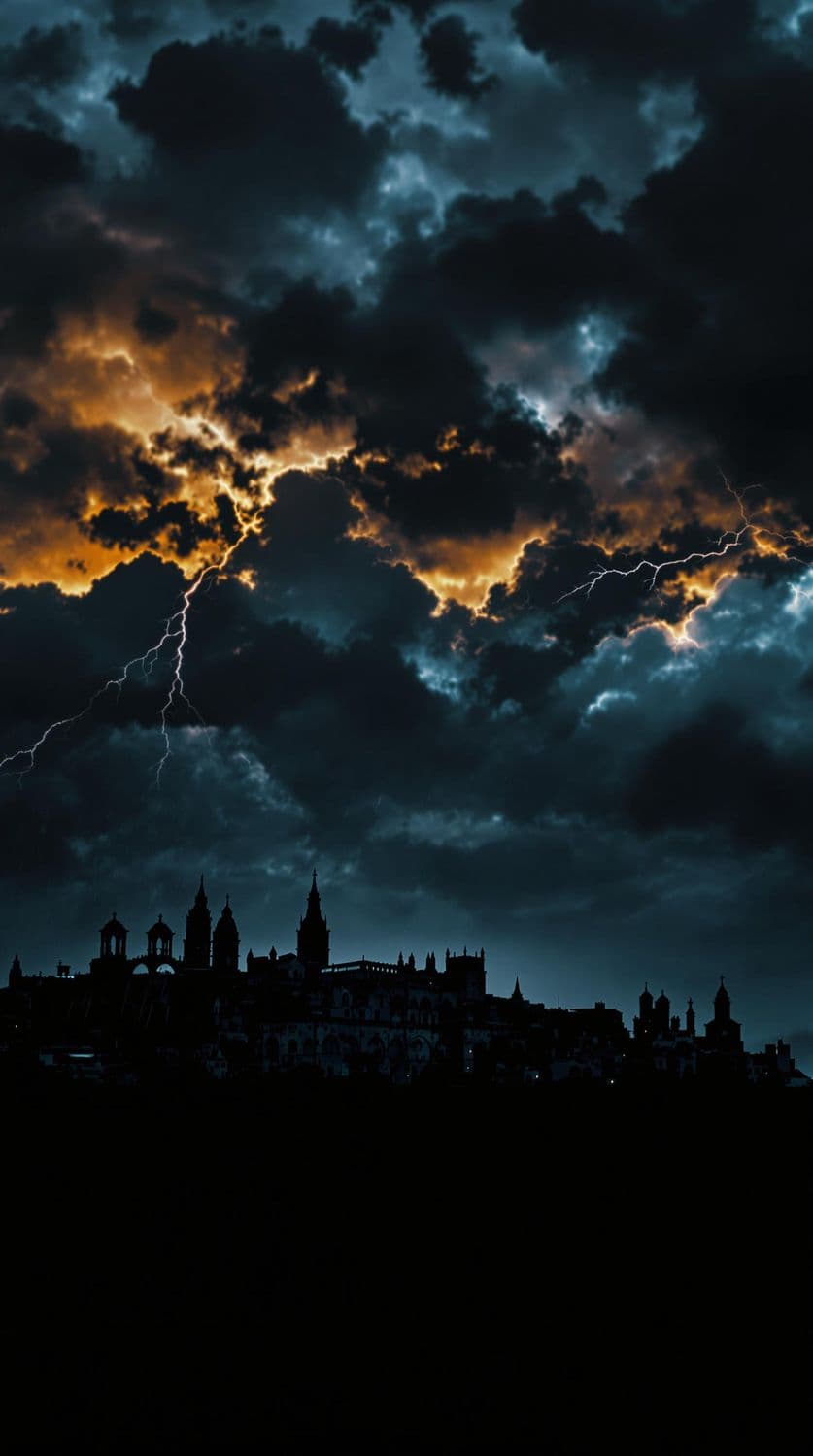 Storm Over the Ancient City