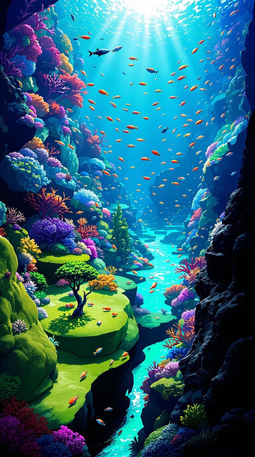 Underwater Fantasy Garden