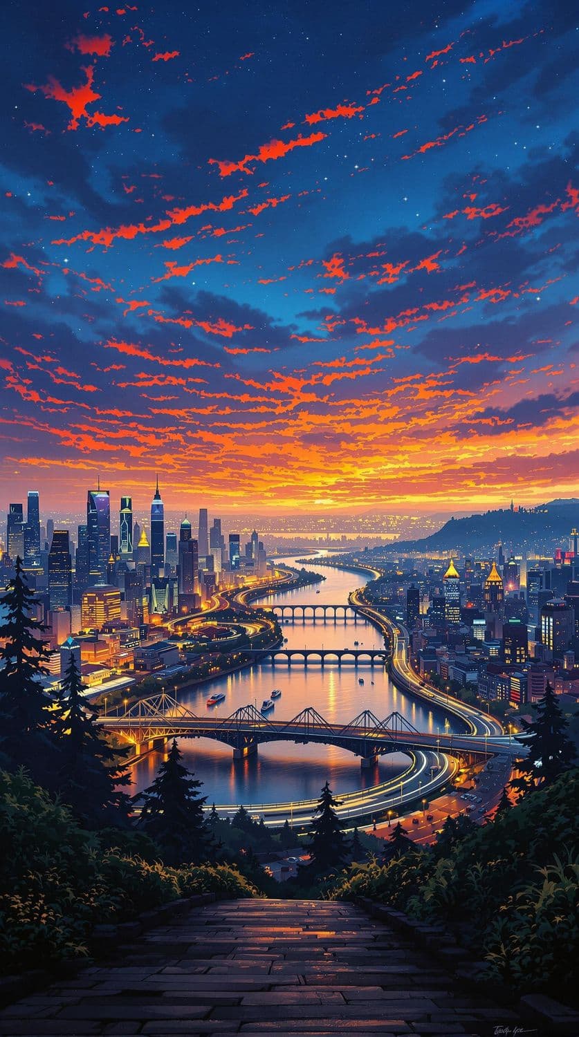 Twilight in the City