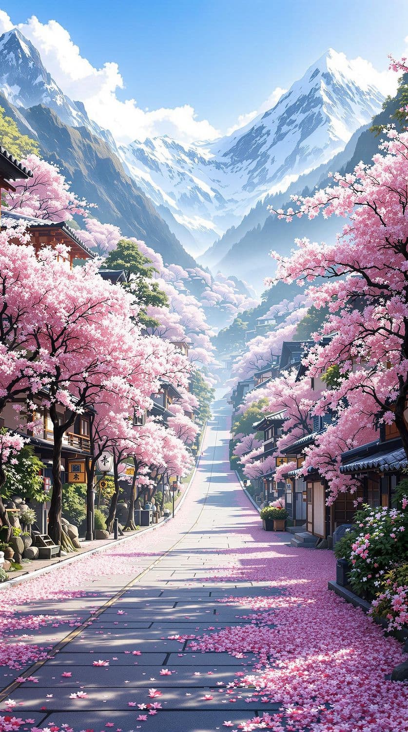 Tranquil Mountain Village