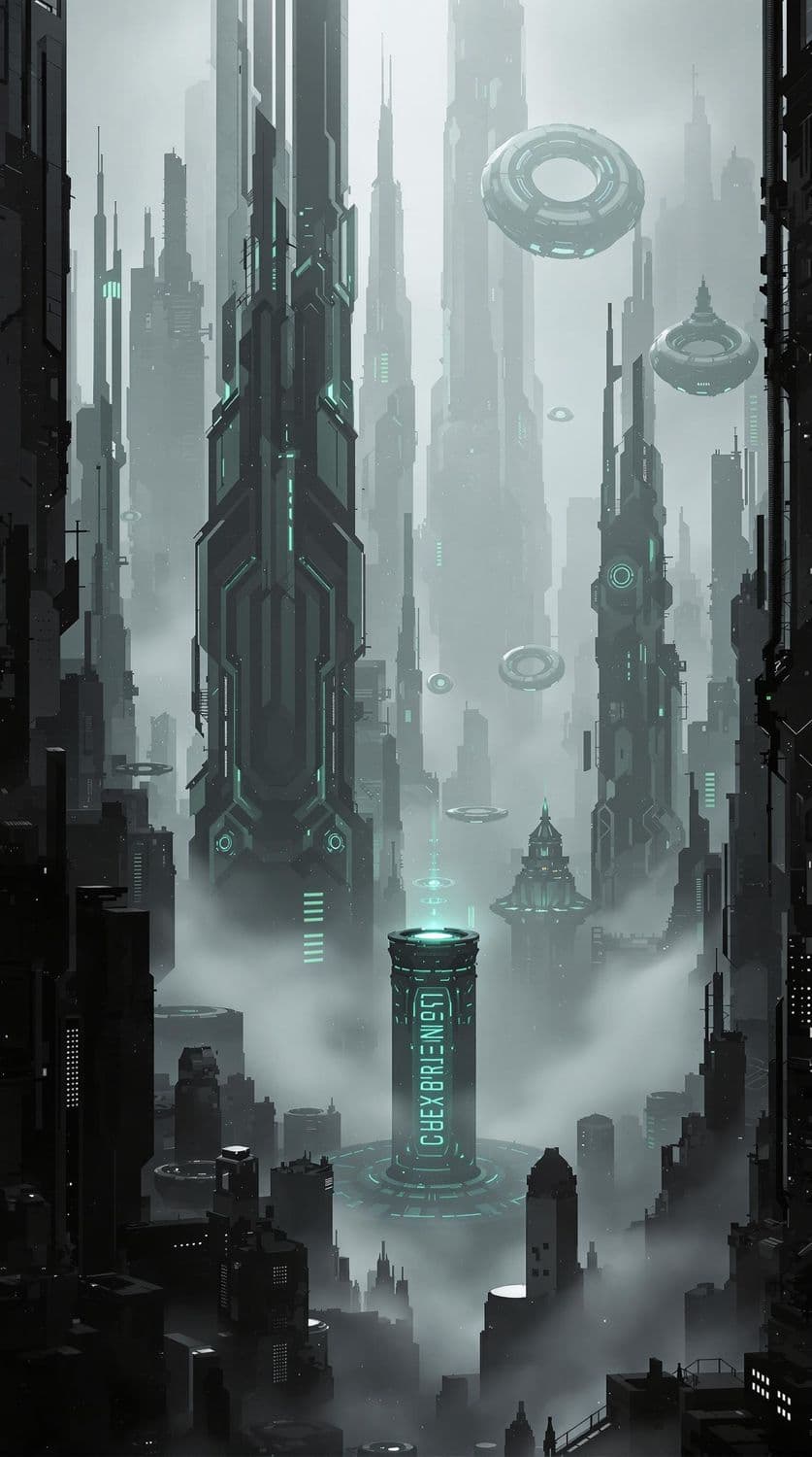 Green Energy Futuristic City