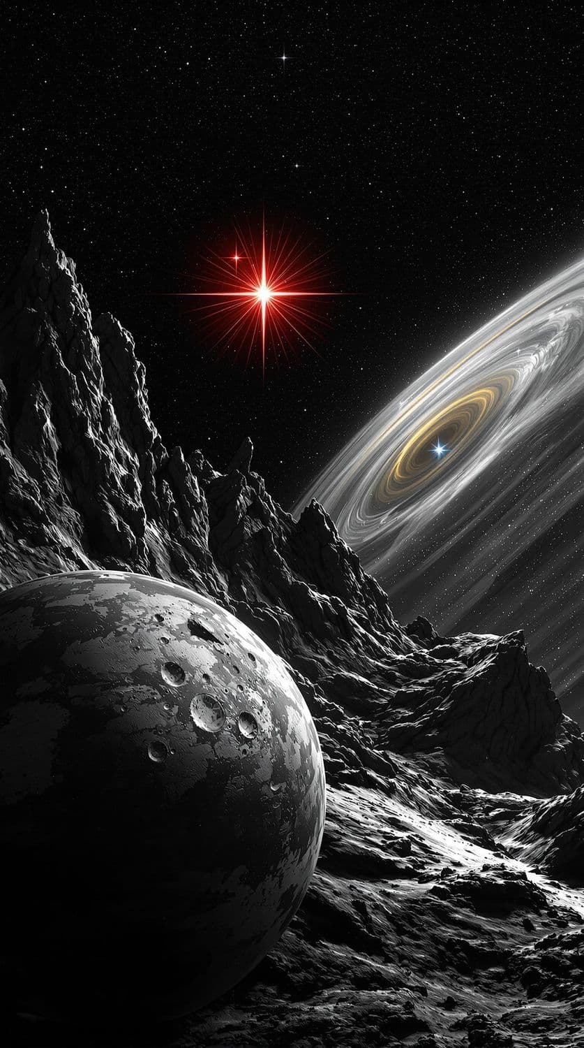 Binary Star Landscape