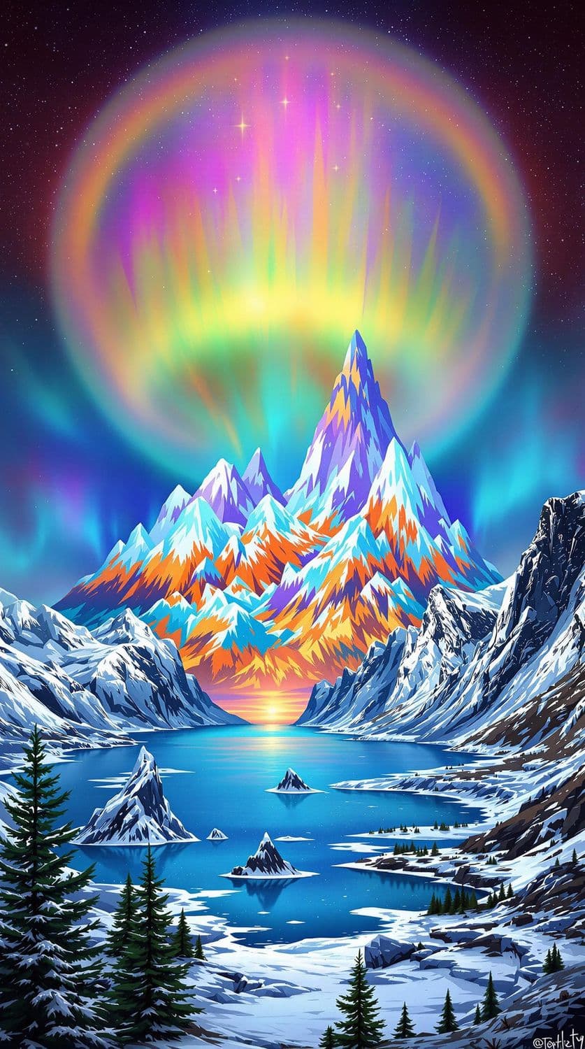 Dreamlike Arctic Aurora