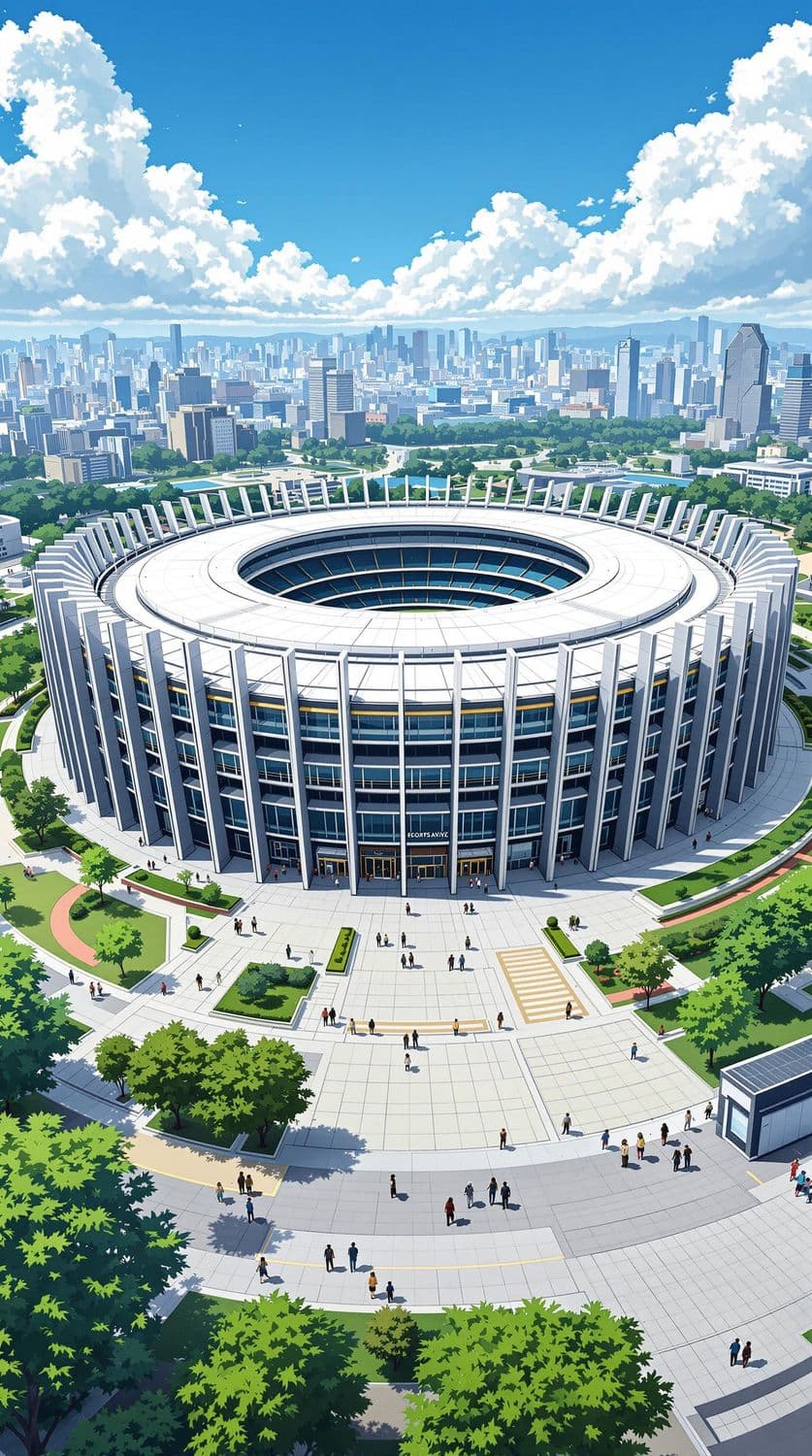 Contemporary Sports Complex