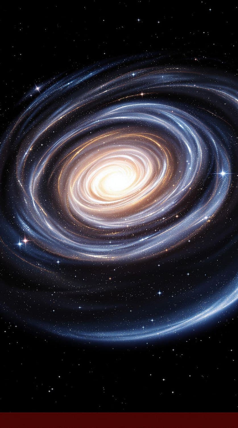 Spiral Galaxy in Deep Space