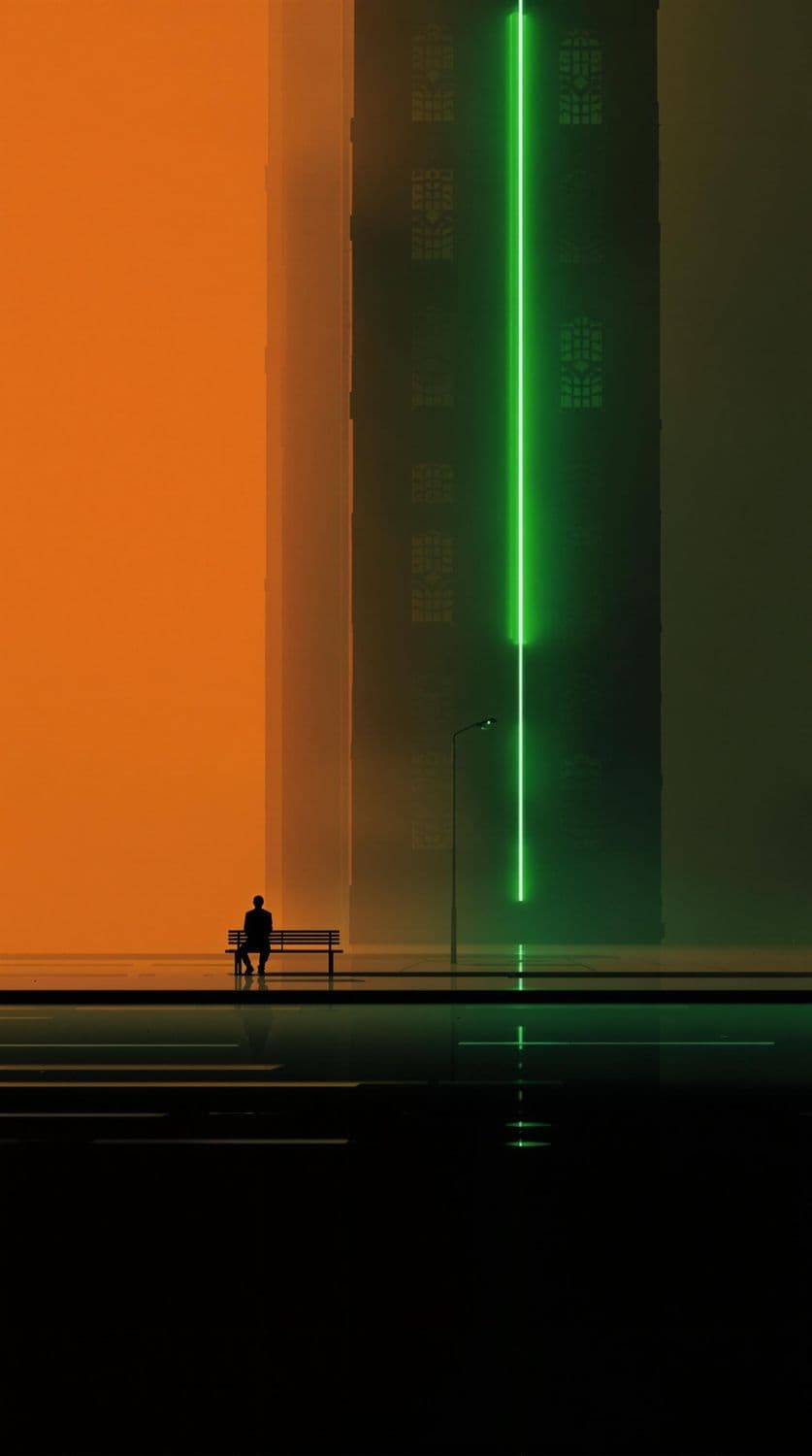 Tranquil Steampunk Cityscape