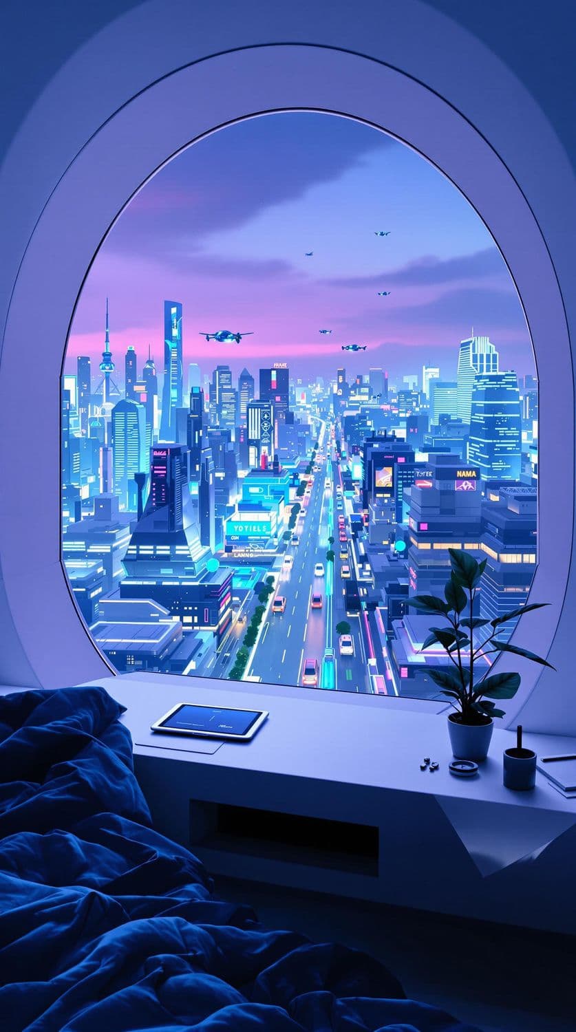 Futuristic City Retreat
