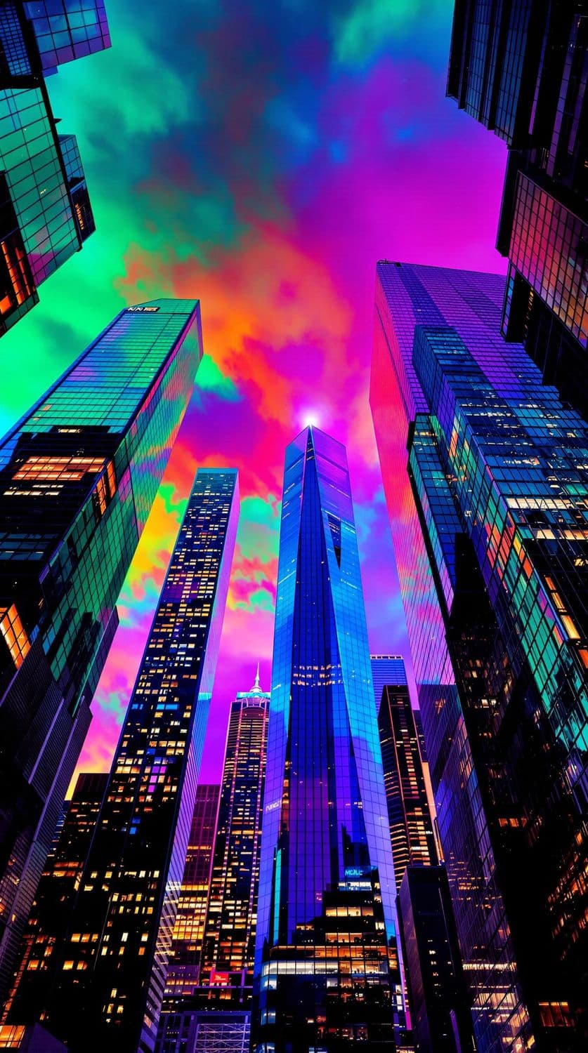 Vibrant Metropolitan View