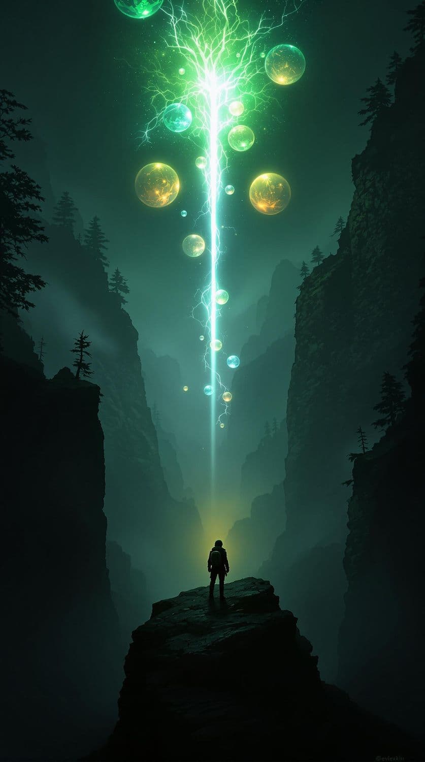 Valley of Glowing Orbs