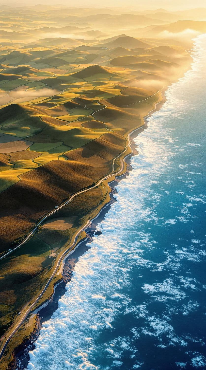 Golden Hills at Dawn