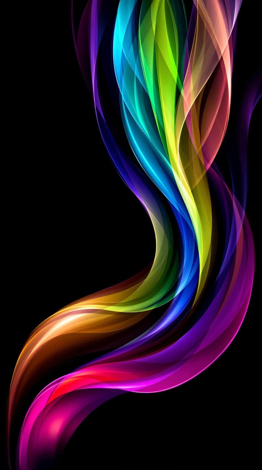 Interwoven Ribbons of Color