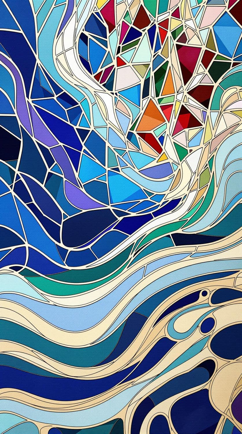 Geometric Mosaic Illumination