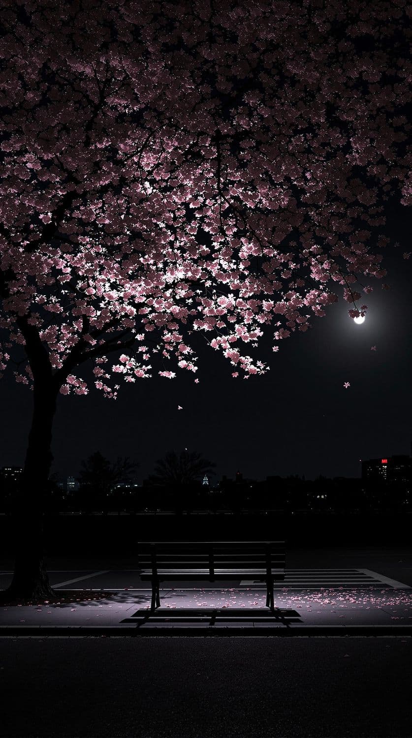 Cherry Blossom Night