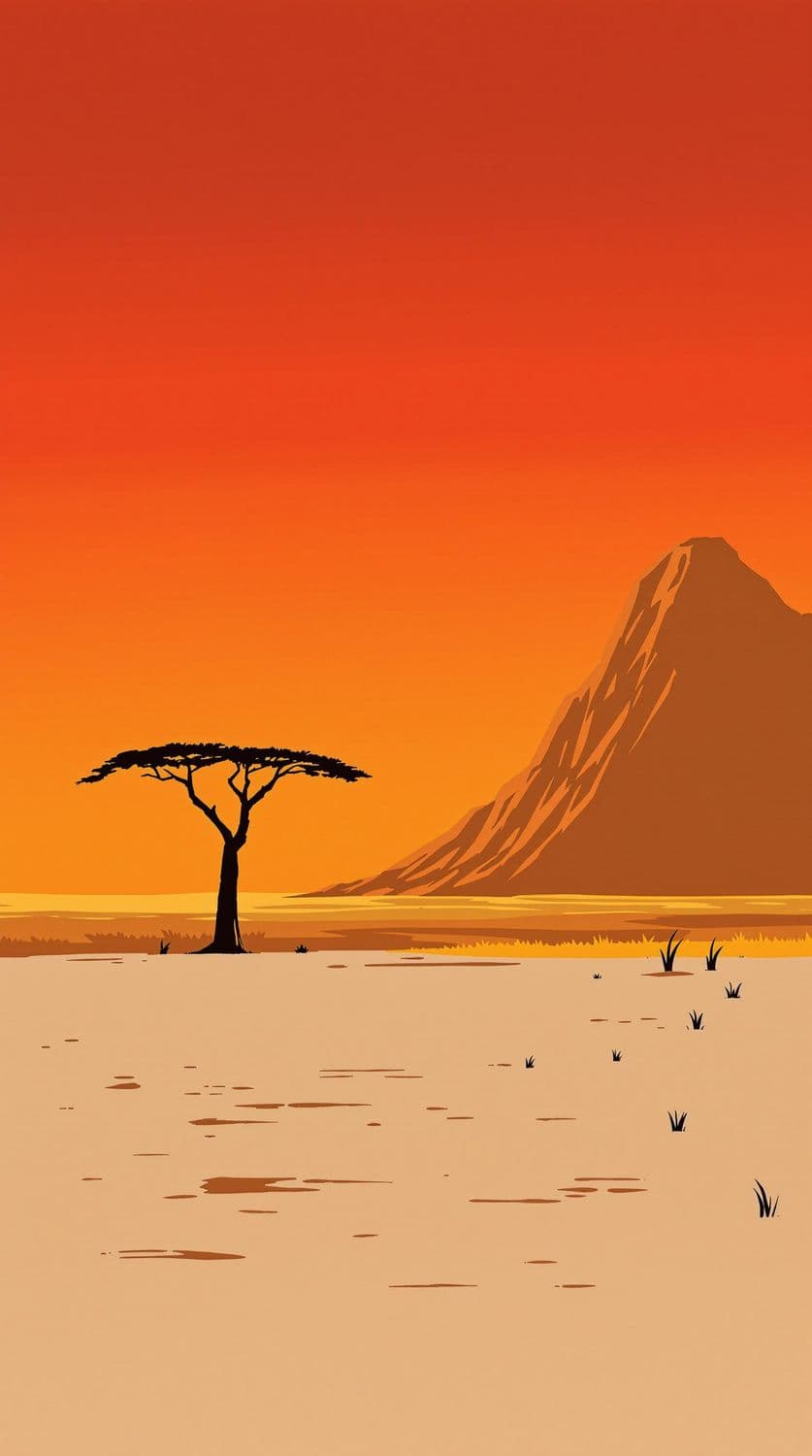 Sunset on the Savannah