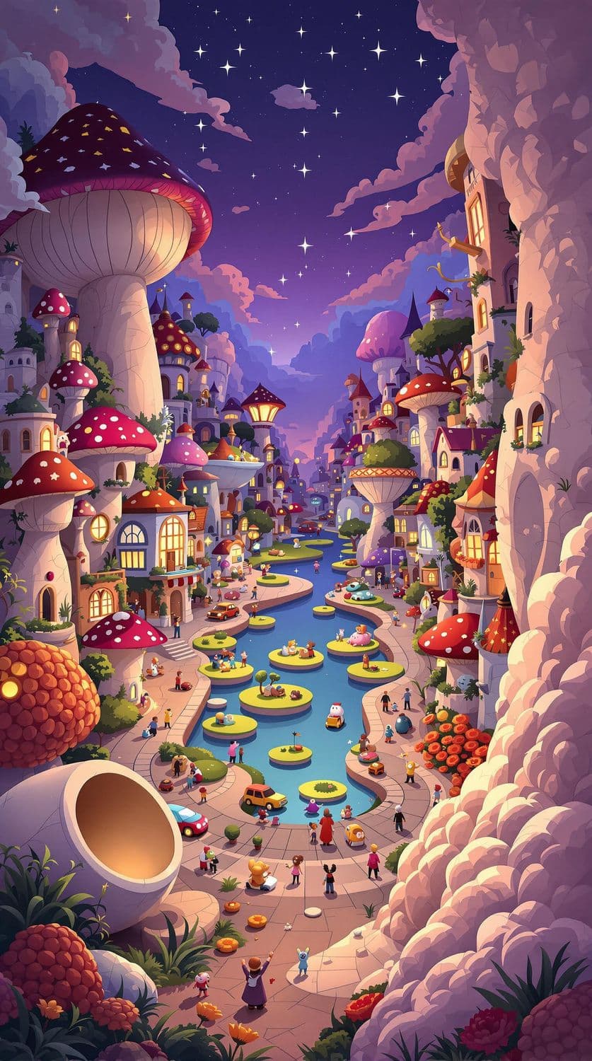 Twilight Mushroom City