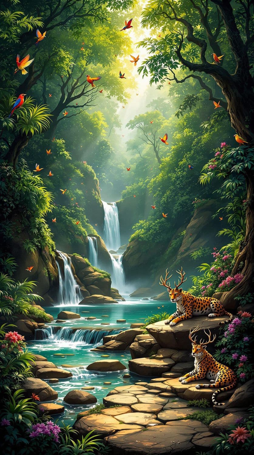 Vibrant Jungle Midday