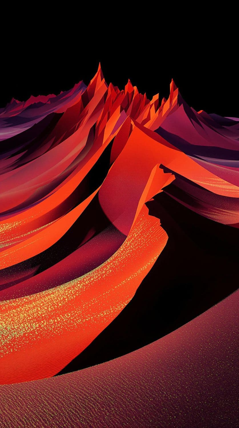 Surreal Desert Dunes