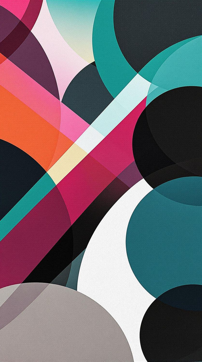 Overlapping Trapezoids and Circles