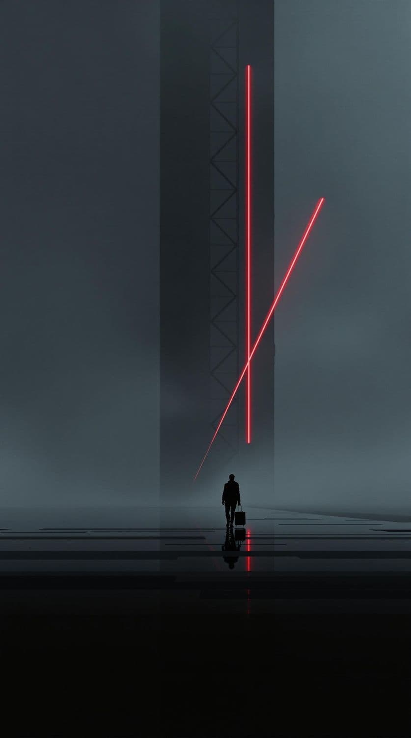 Enigmatic Futuristic Journey