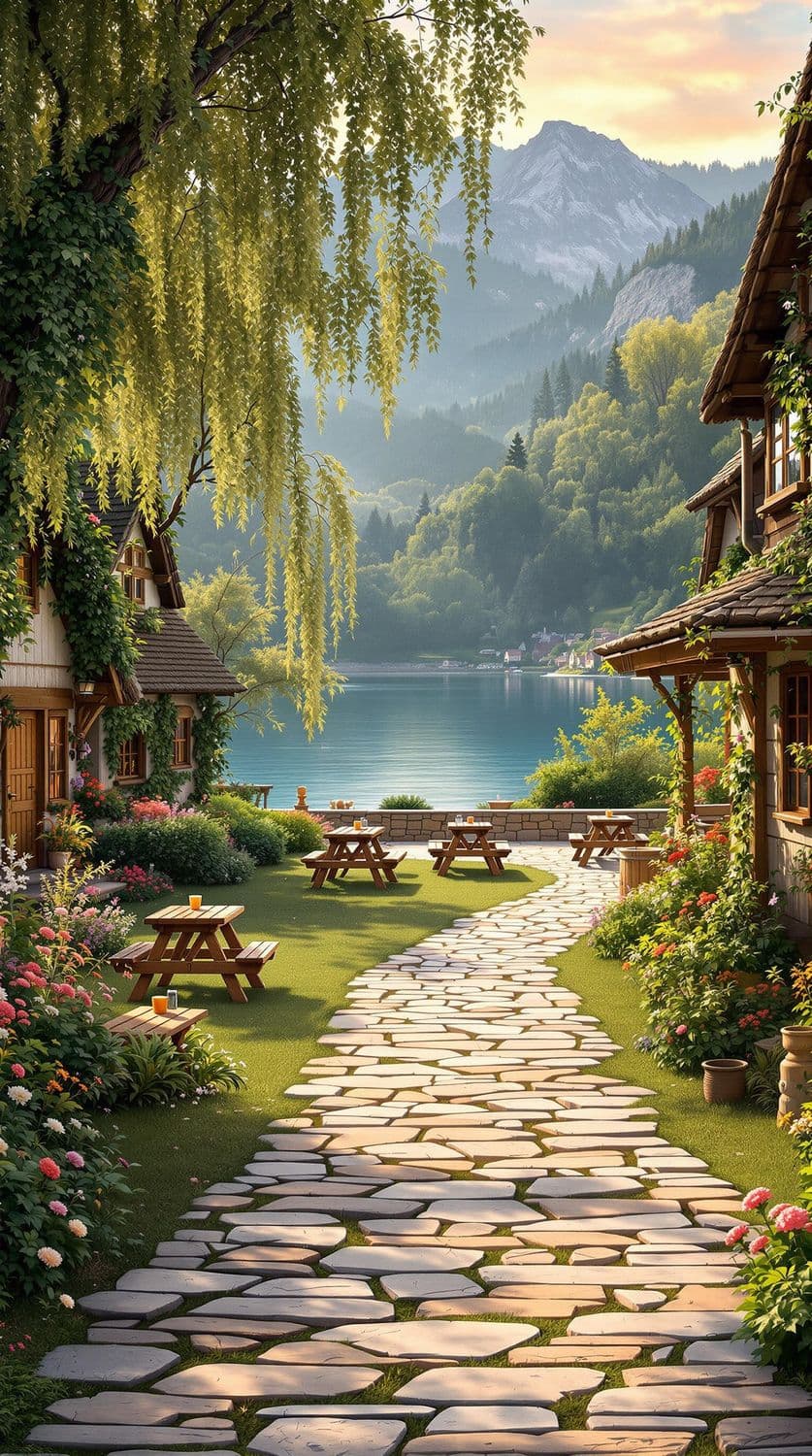 Lakeside Picnic Serenity