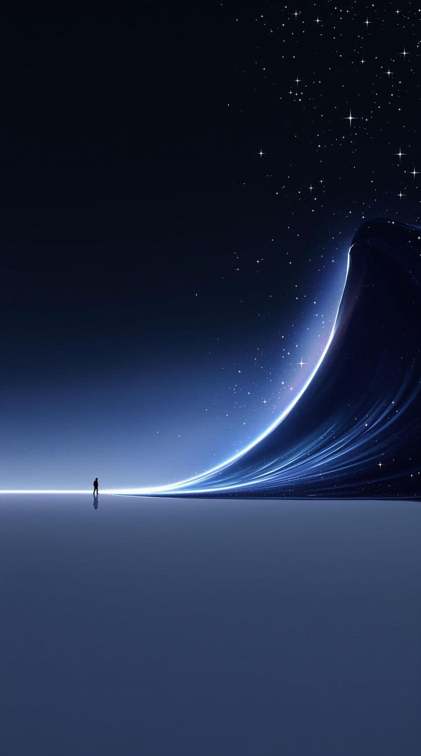 Wanderer on the Sapphire Expanse