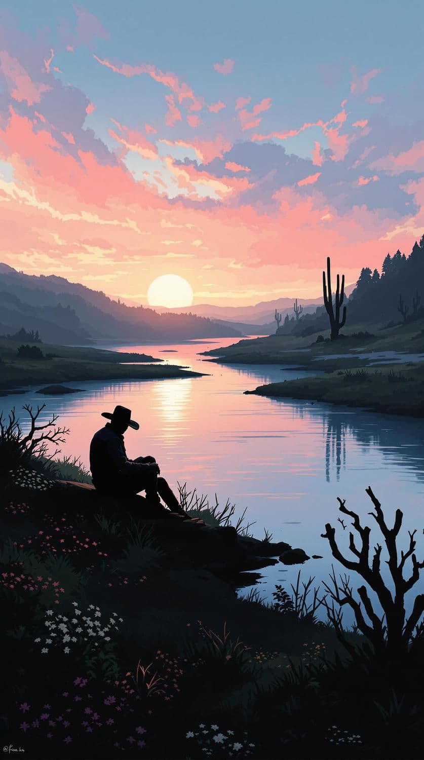 Morning by the River