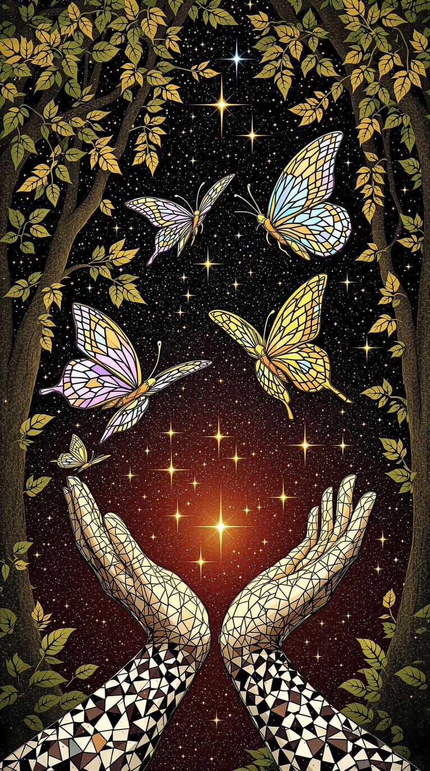 Butterflies in a Twilight Forest