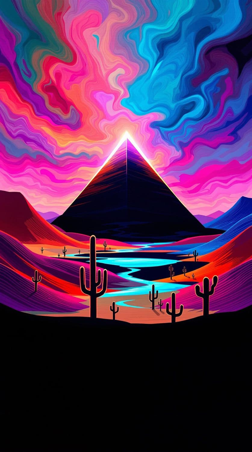 Surreal Desert Mirage