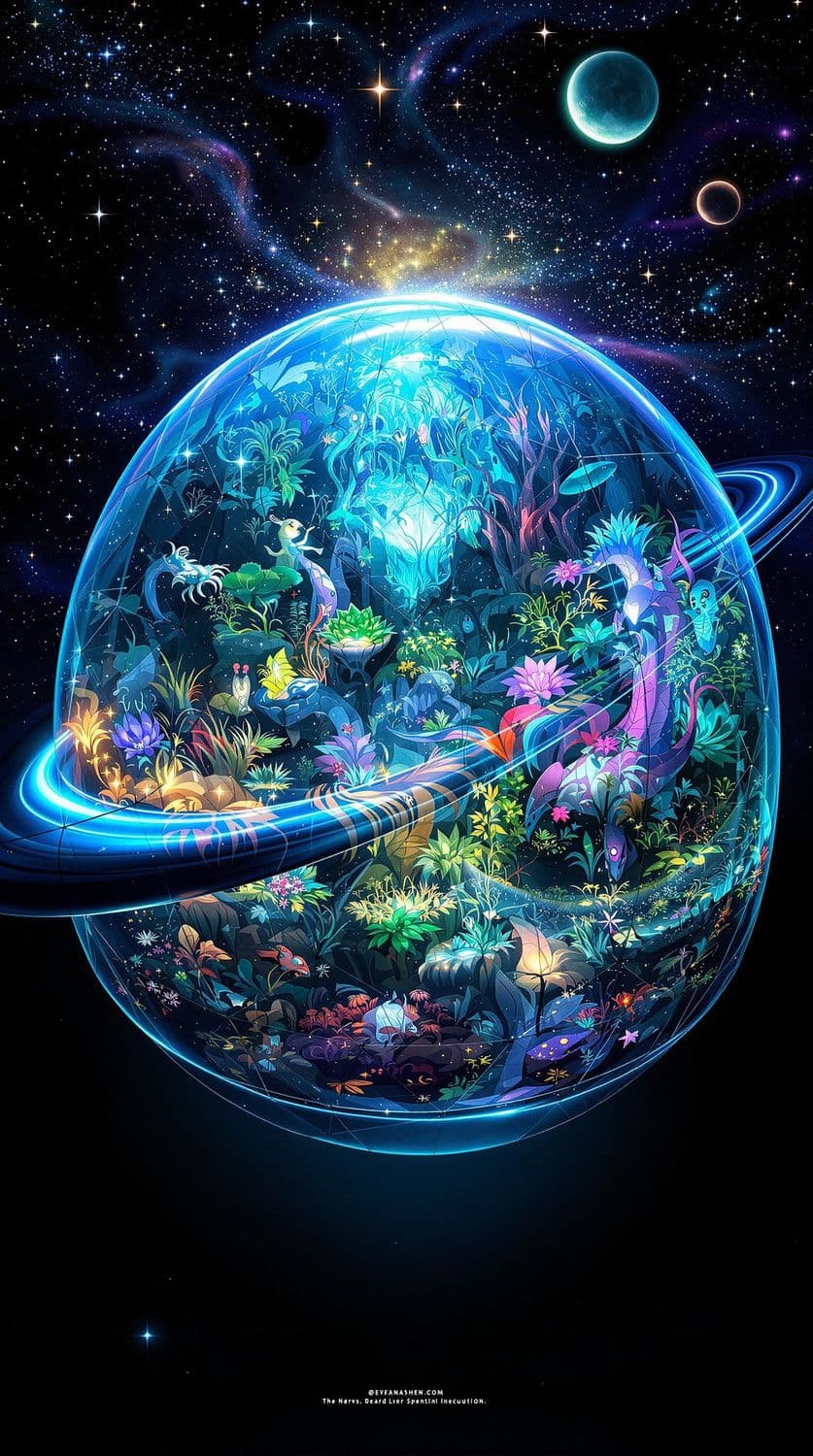 Alien Ecosystem Under Glass