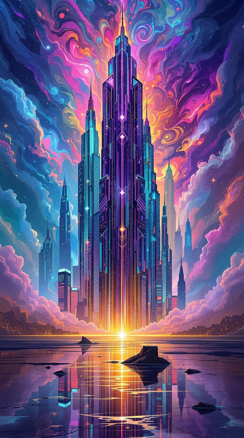 Neon Skyline Dream