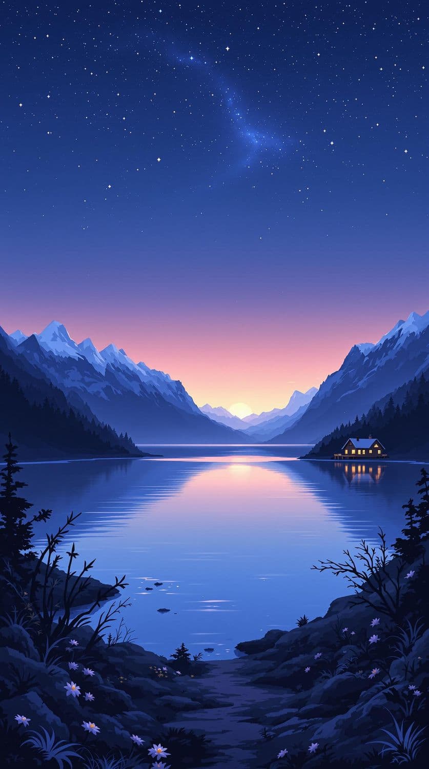 Twilight in the Mountains