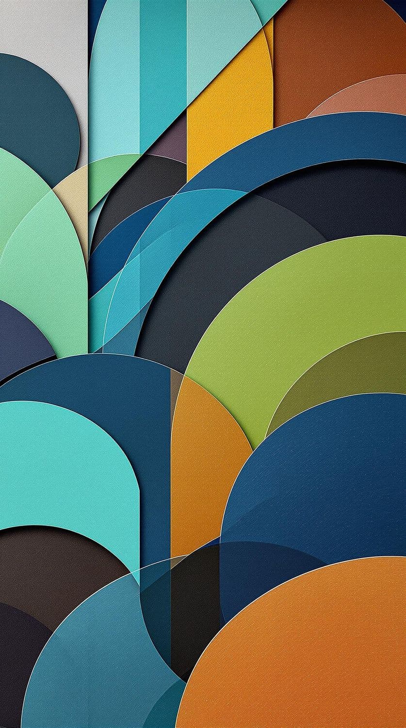 Geometric Earth Tones