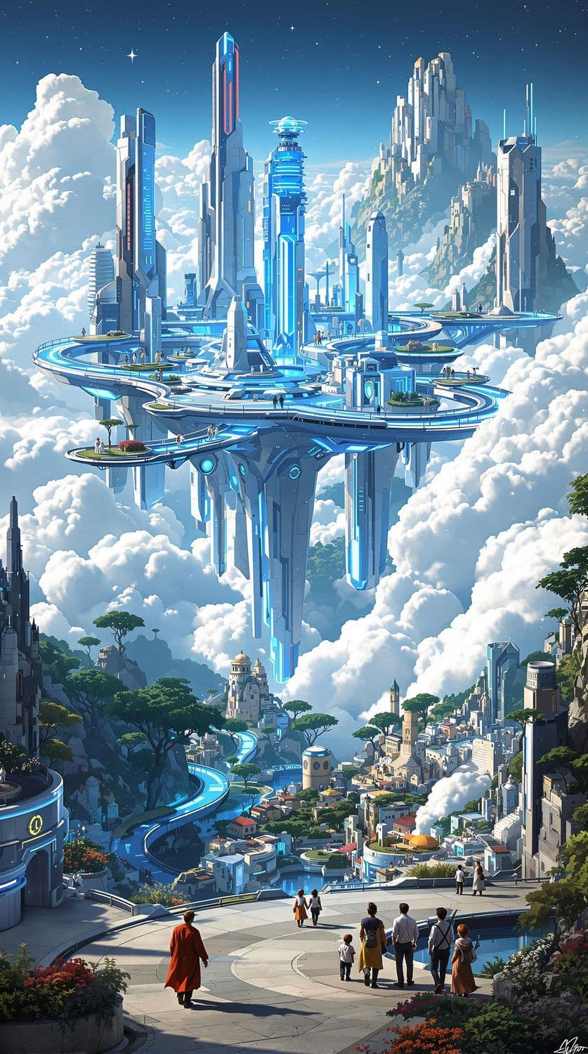 Sky-High Future City