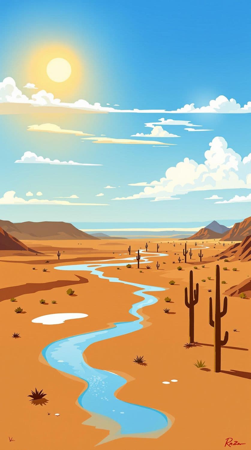 Sunny Desert Afternoon