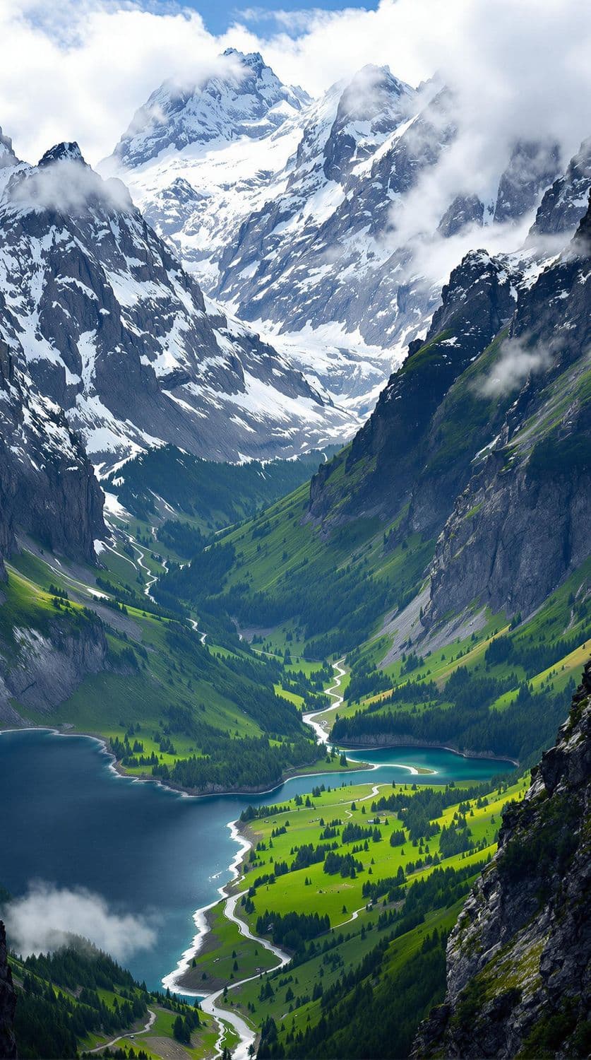 Majestic Mountain Peaks