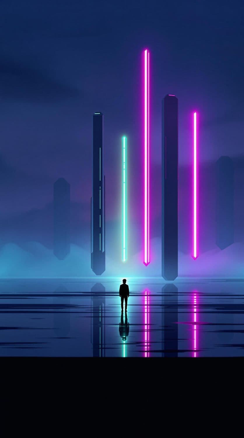 Wanderer on the Glassy Ocean