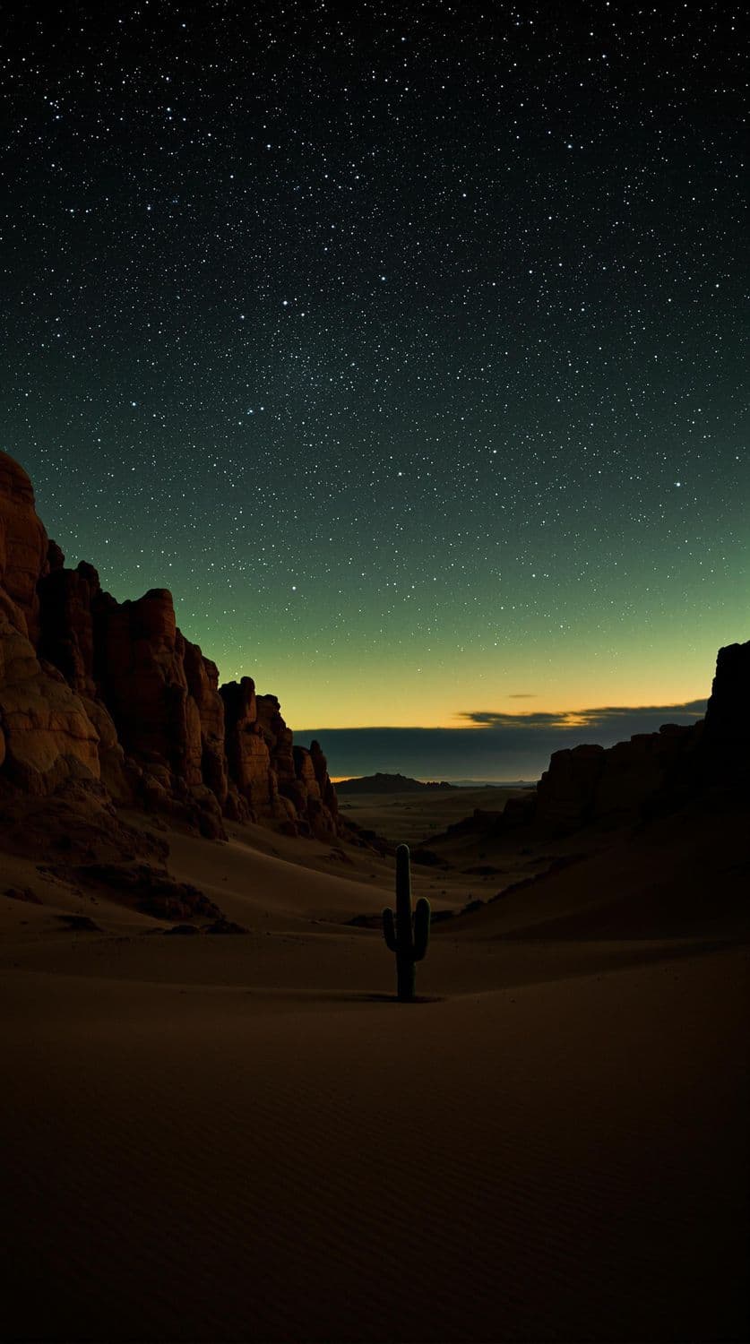 Desert Under the Stars