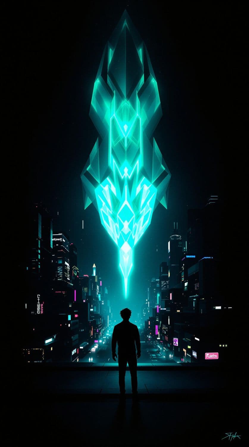 Futuristic City Glow