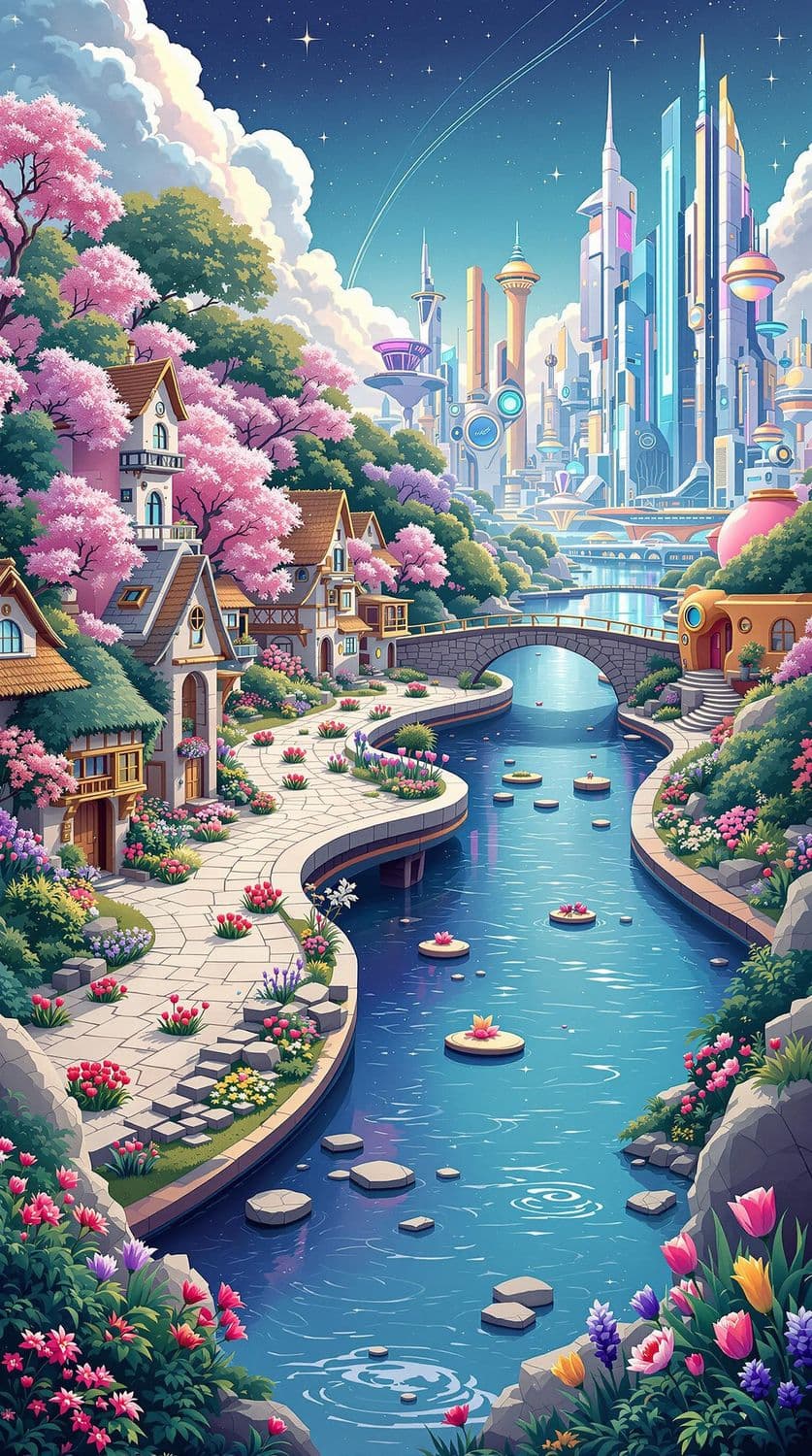 Hamlet and Metropolis in Harmony