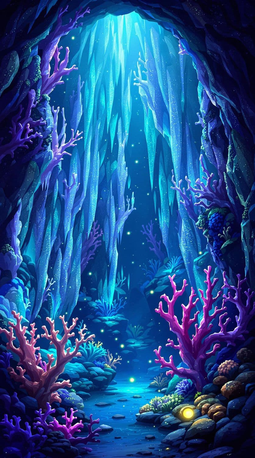 Stalactite Coral Cavern