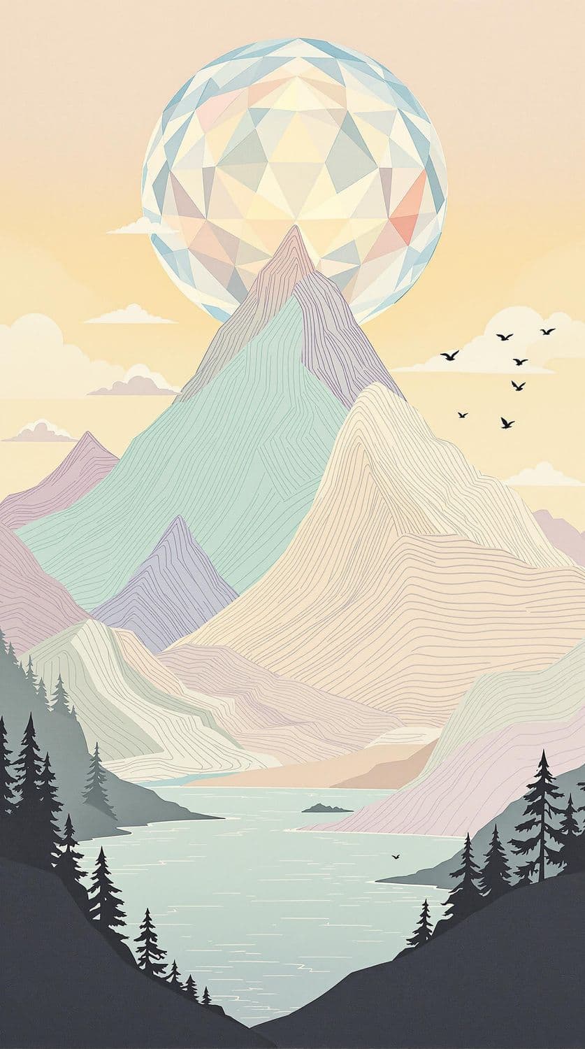 Crystal Dawn Mountains