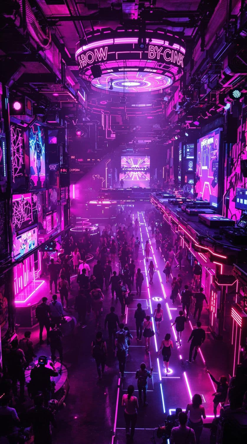 Cyberpunk Nightclub