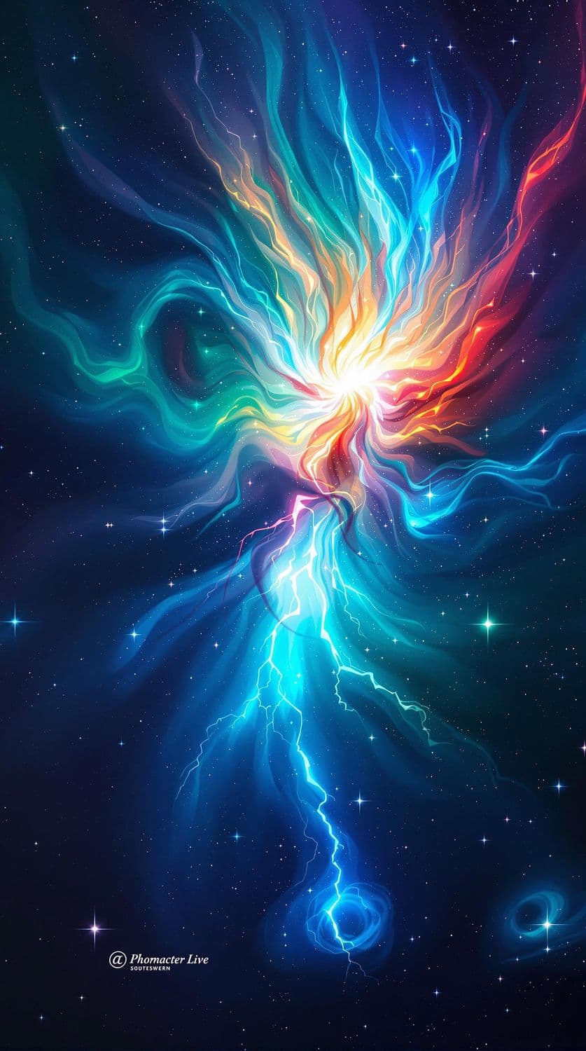 Electric Blue Nebula