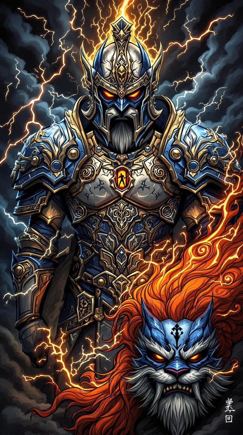 Stormbound Warrior's Armor